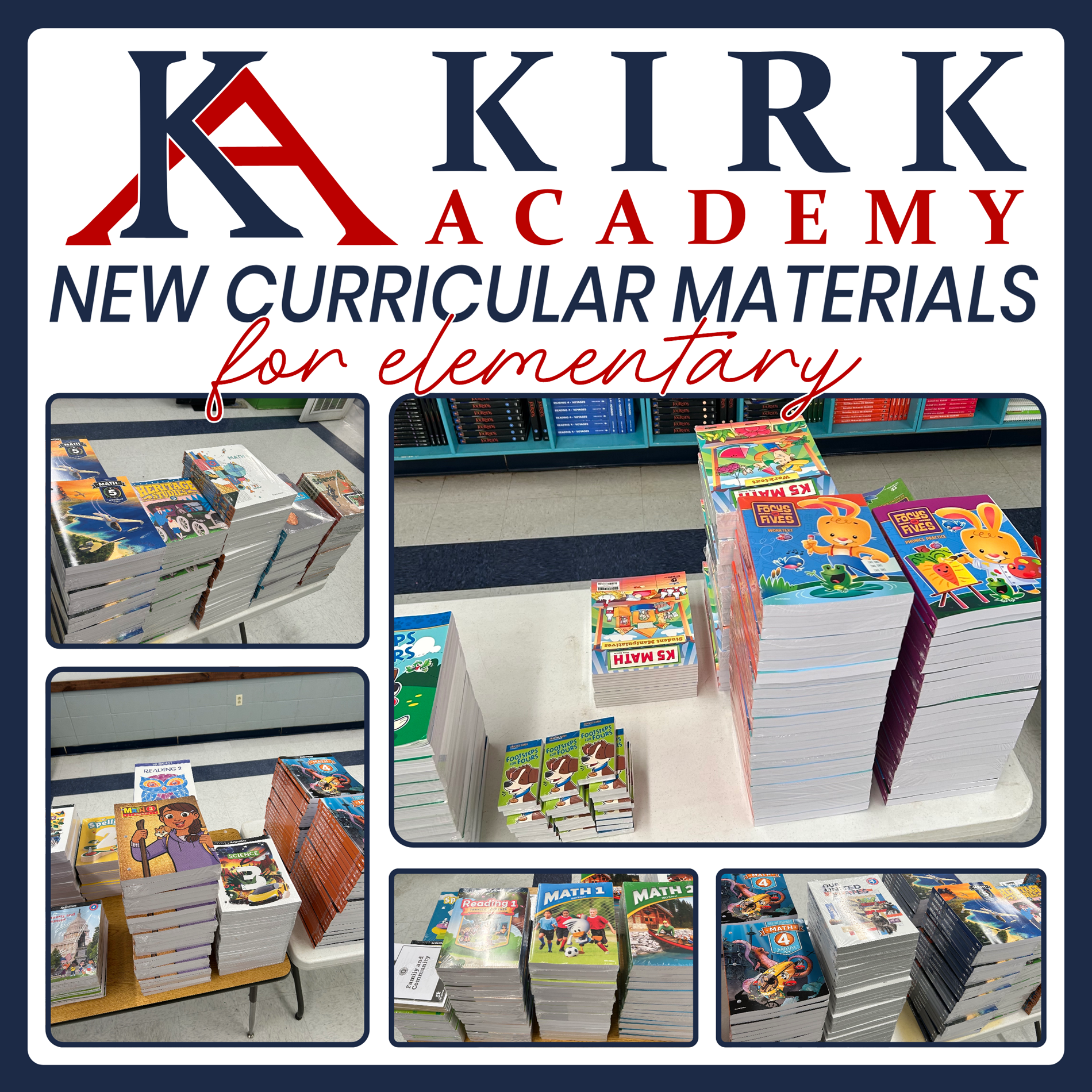 New Books for Elementary