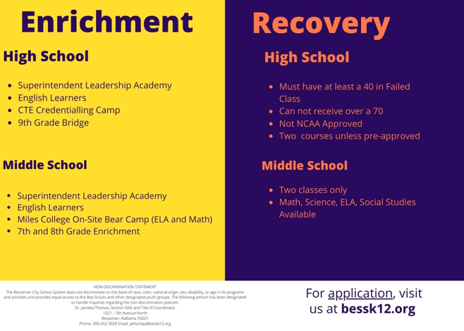 2023 Enrichment and Recovery