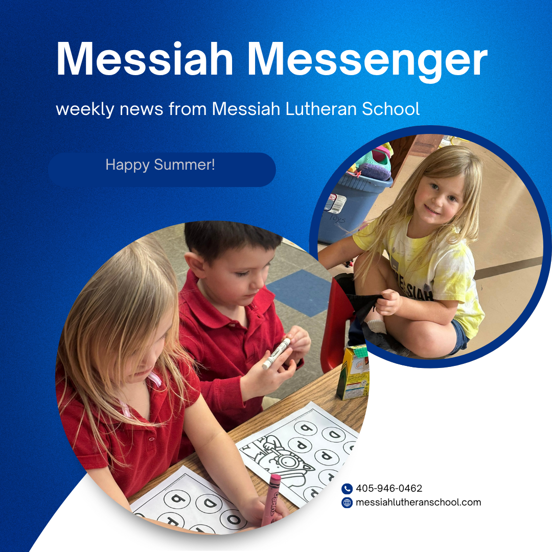 Messiah Messenger for Summer 2026