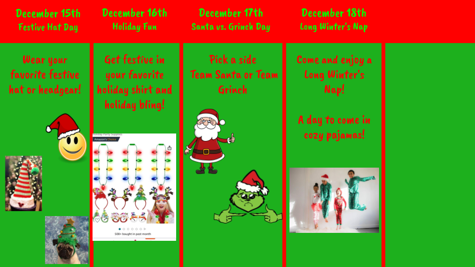 xmas spirit week 