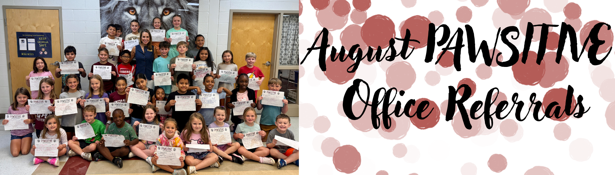 August pawsitive office referrals