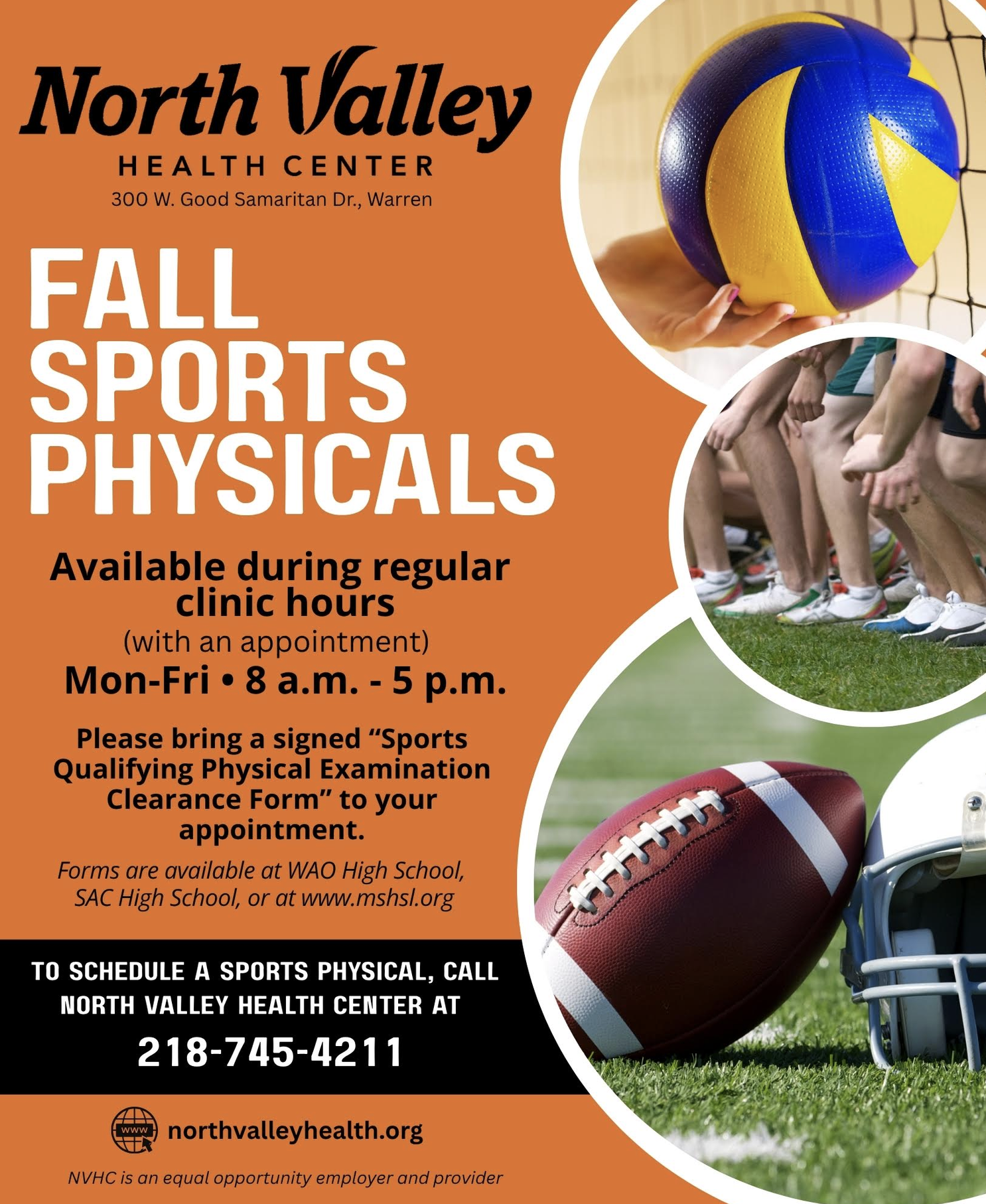 Fall 2026 sports physical