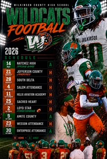 WCHS Football Schedule 