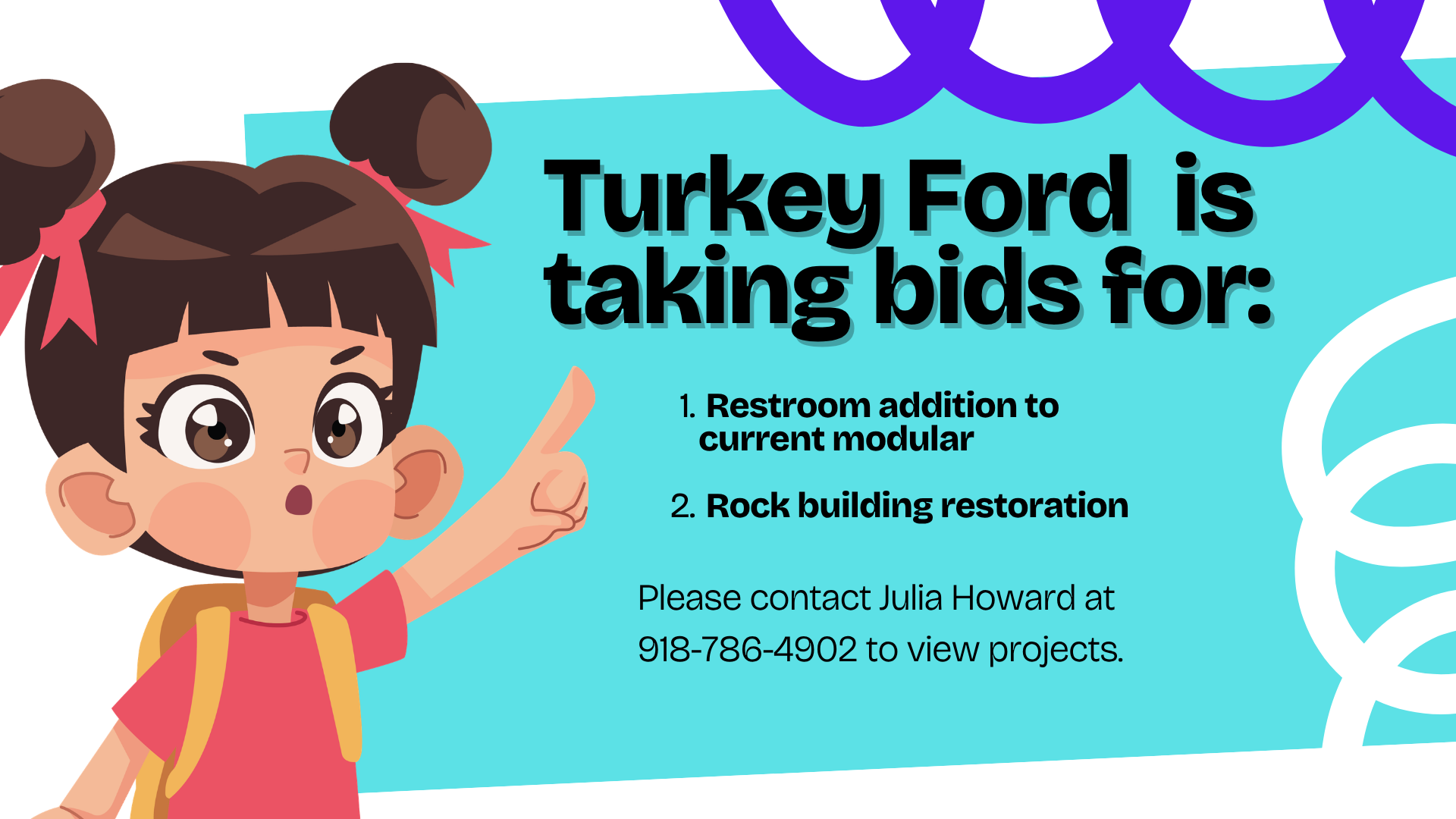 Bids: Restroom, Restoration