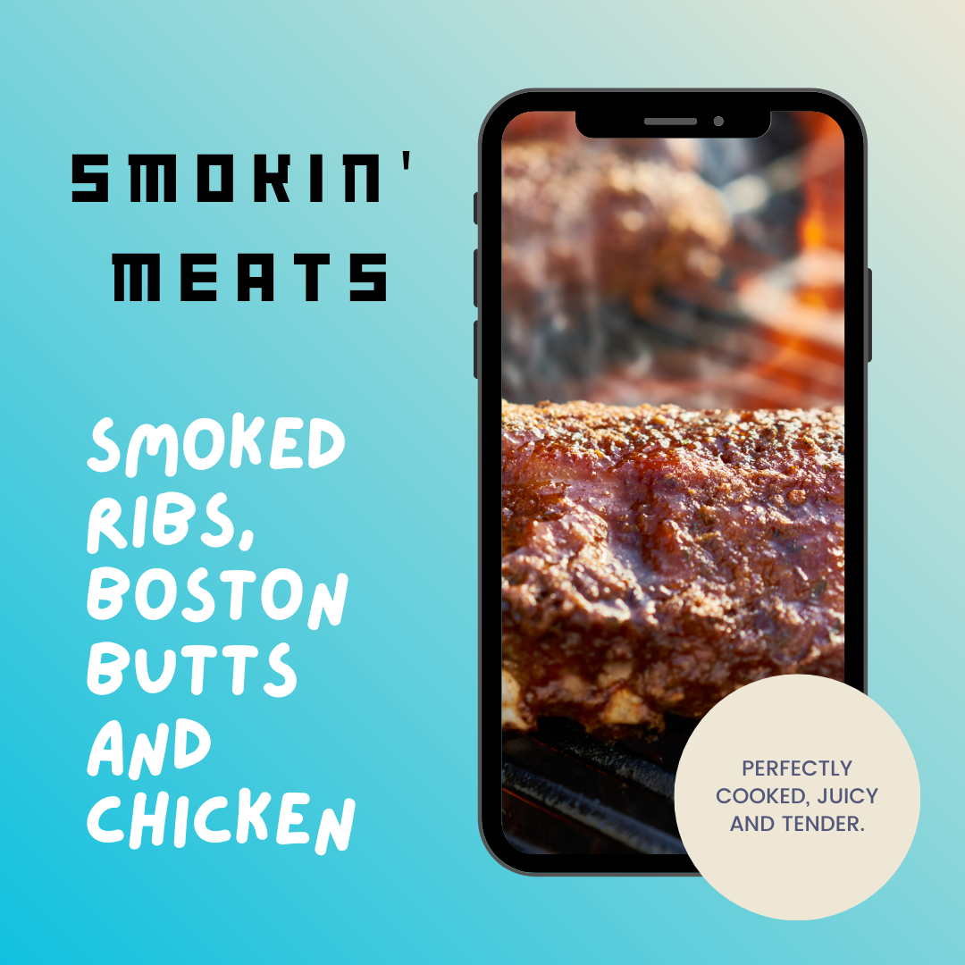 Photo of meats on cellphone