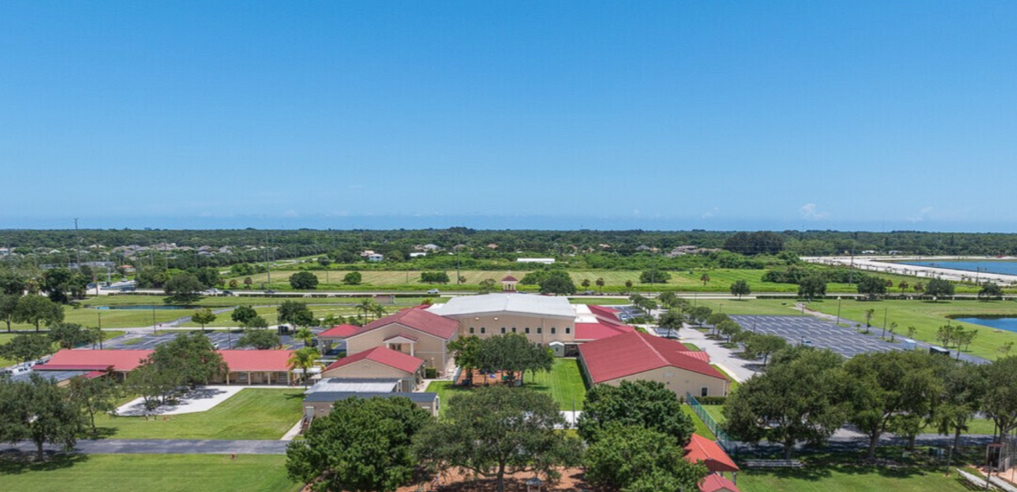 Drone photo of masters academy school
