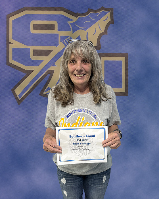 Mrs. B. Dulaney, May Staff Spotlight