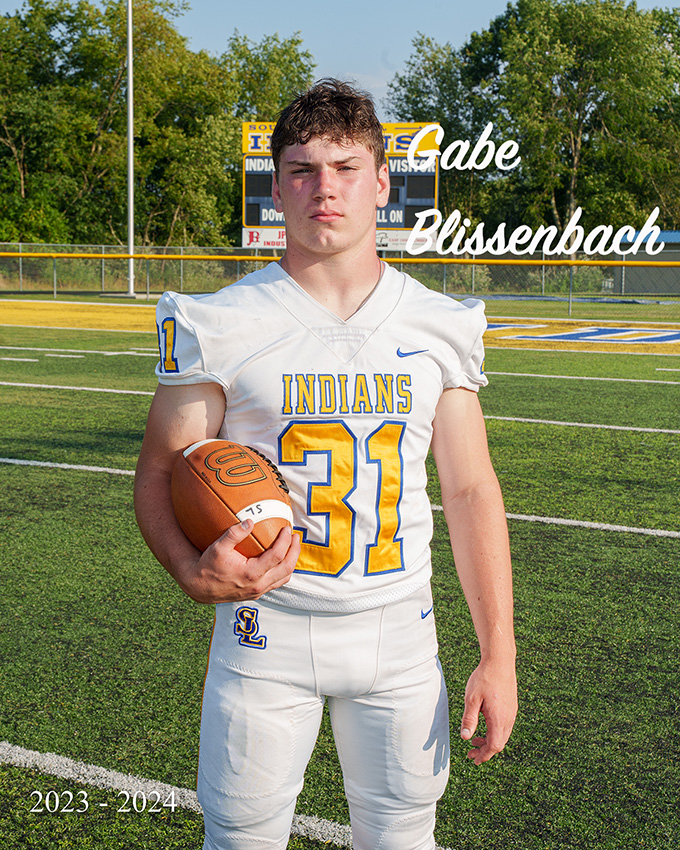 senior Gage Blissenbach