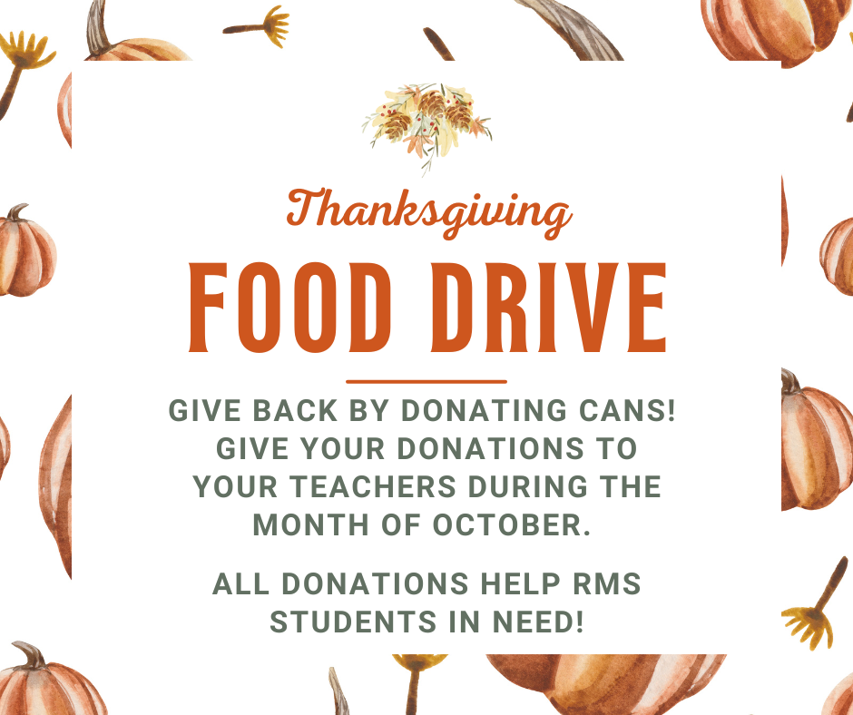 food drive graphic