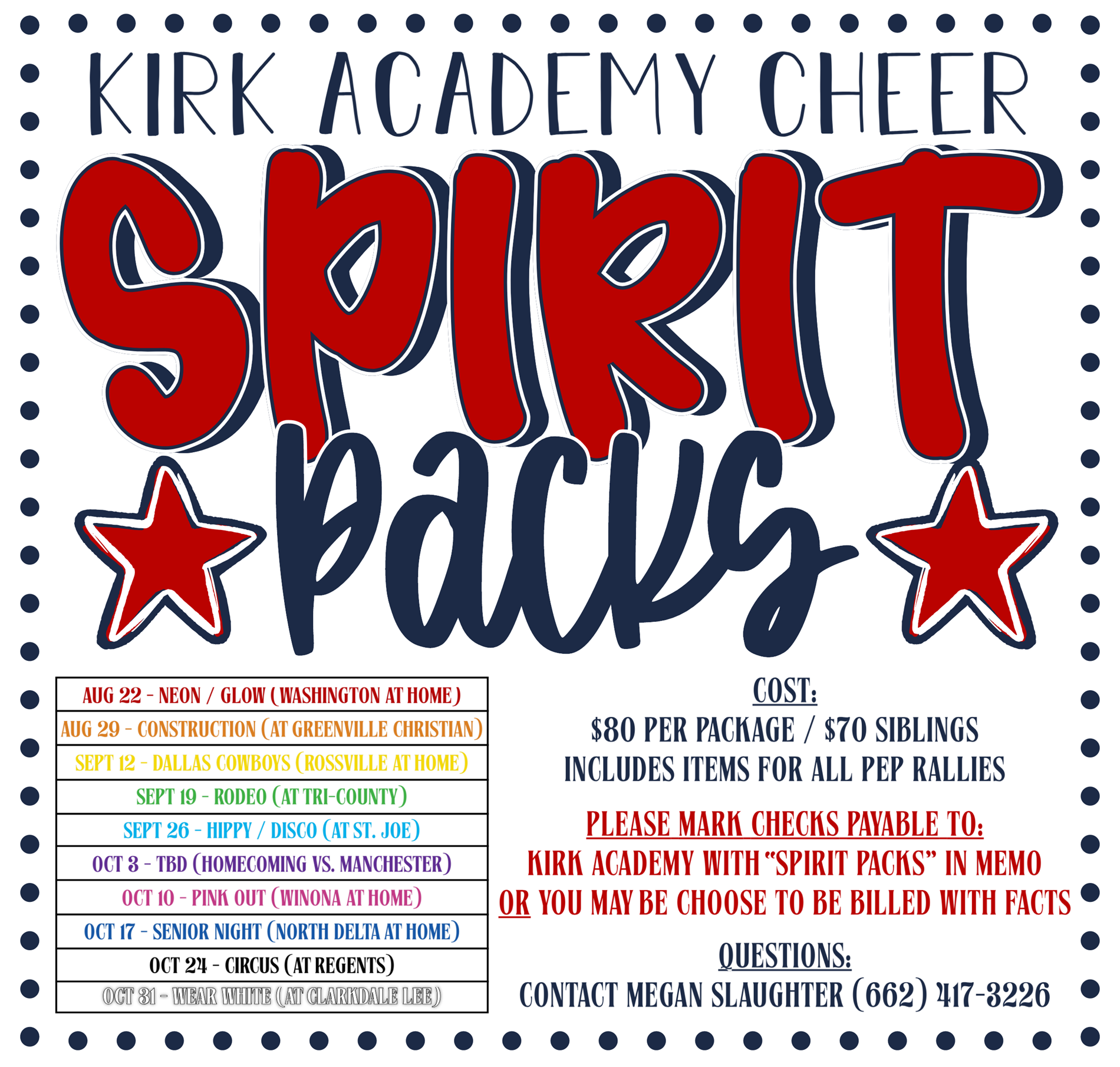 spirit packs