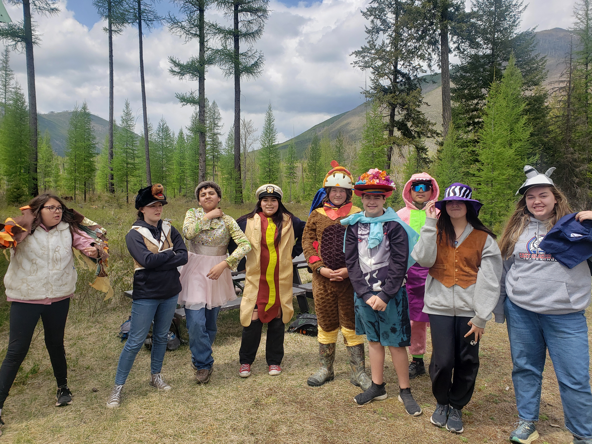 Students on Ranger Hike