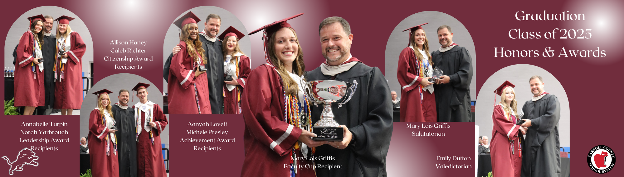 Class of 2025 graduation awards