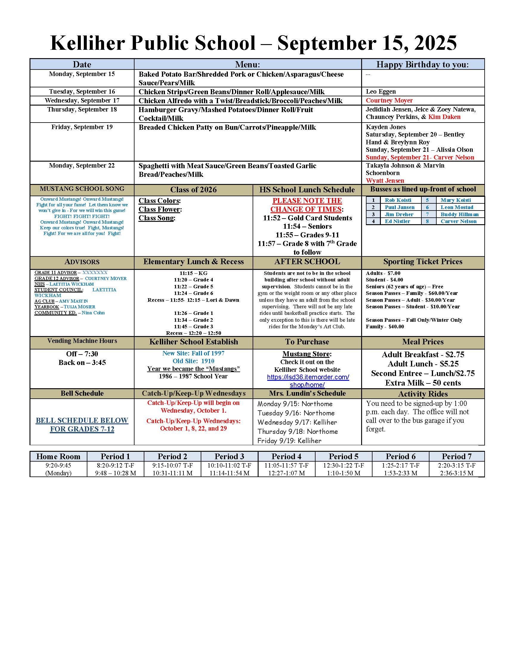 bulletin