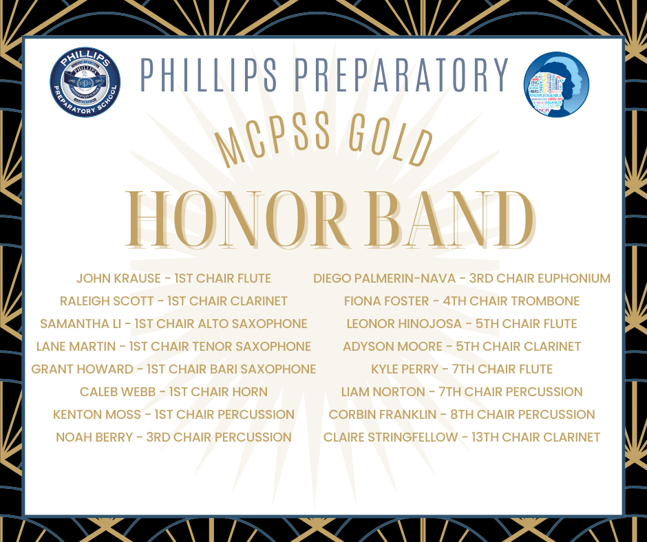 Gold honor band