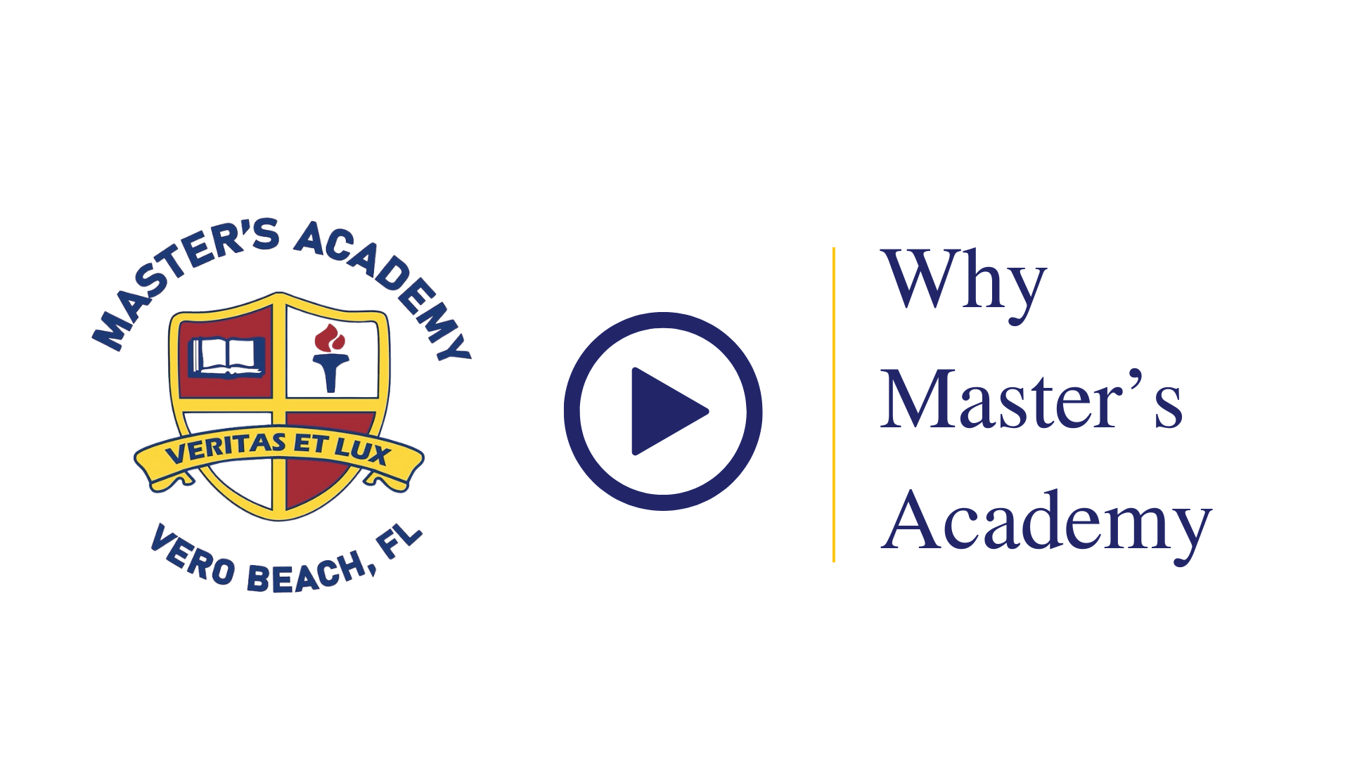Why Master's Academy Video Why Master's Academy Video