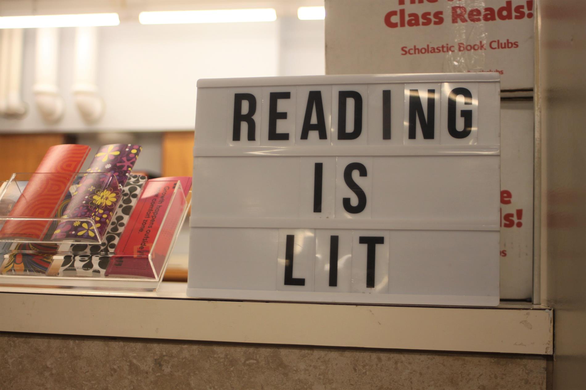 "Reading is Lit" 