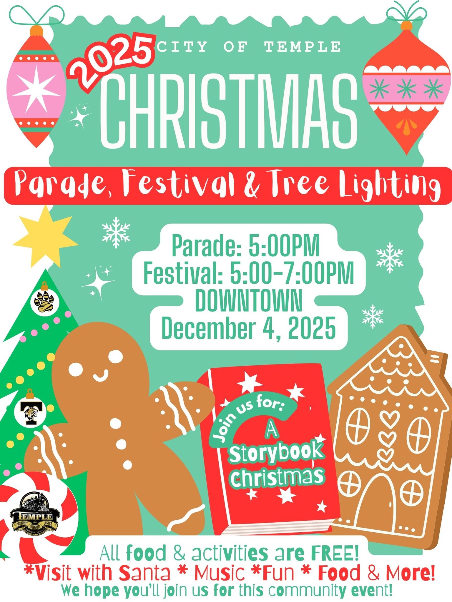 City of Temple Christmas