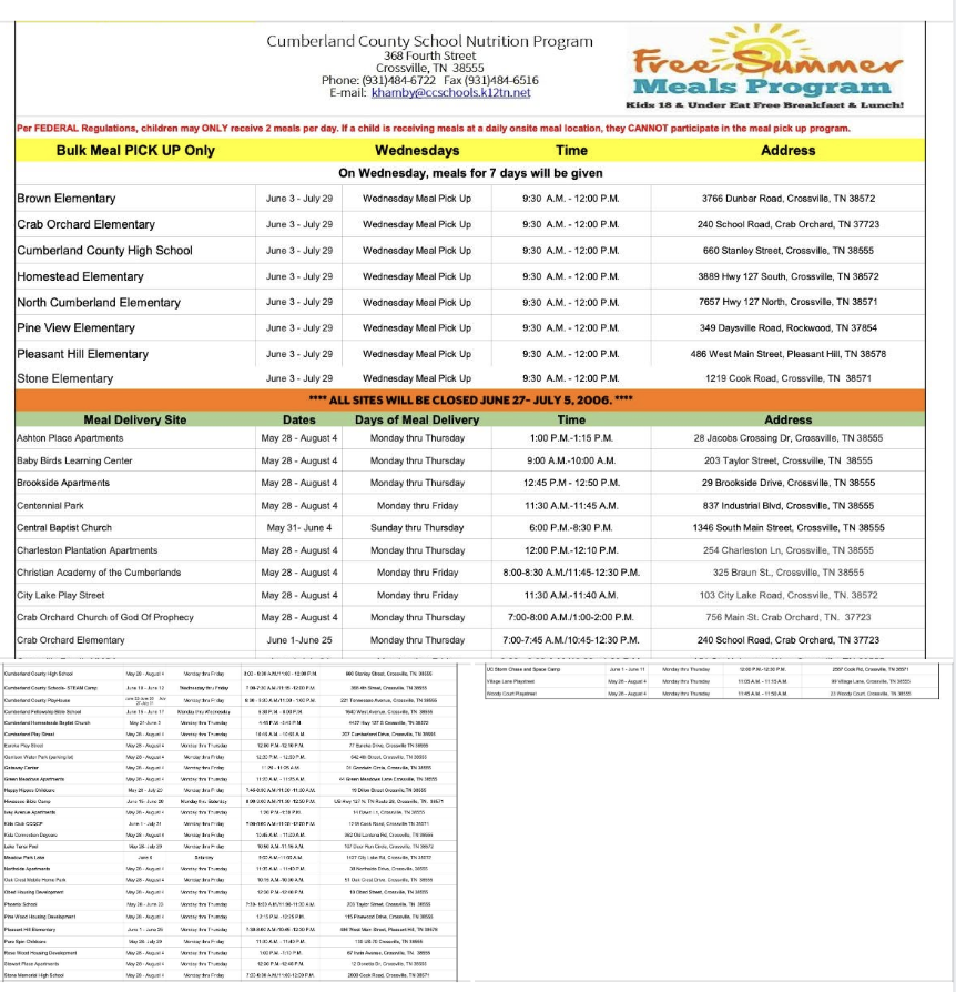 2026 School Information