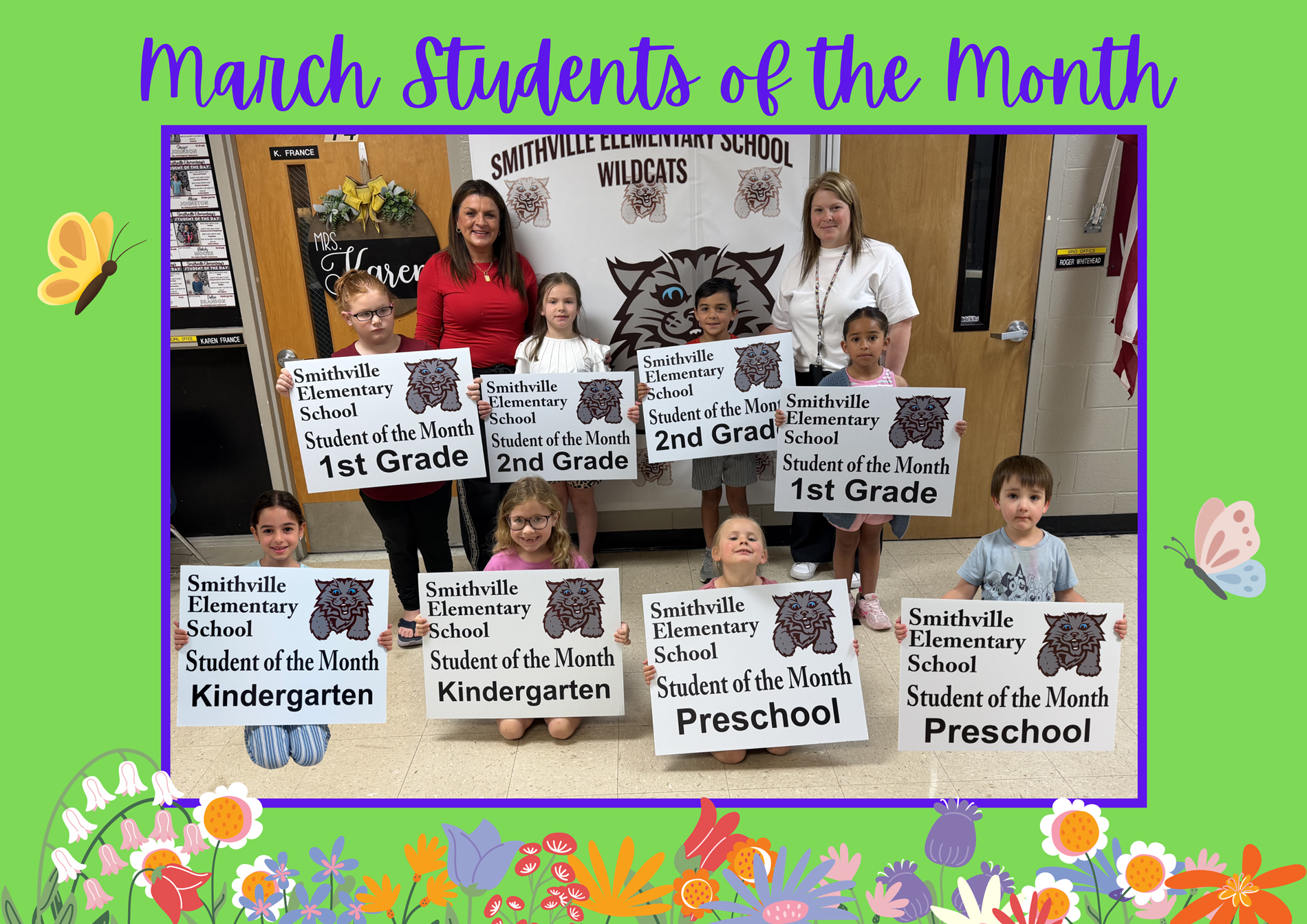 March students of the month
