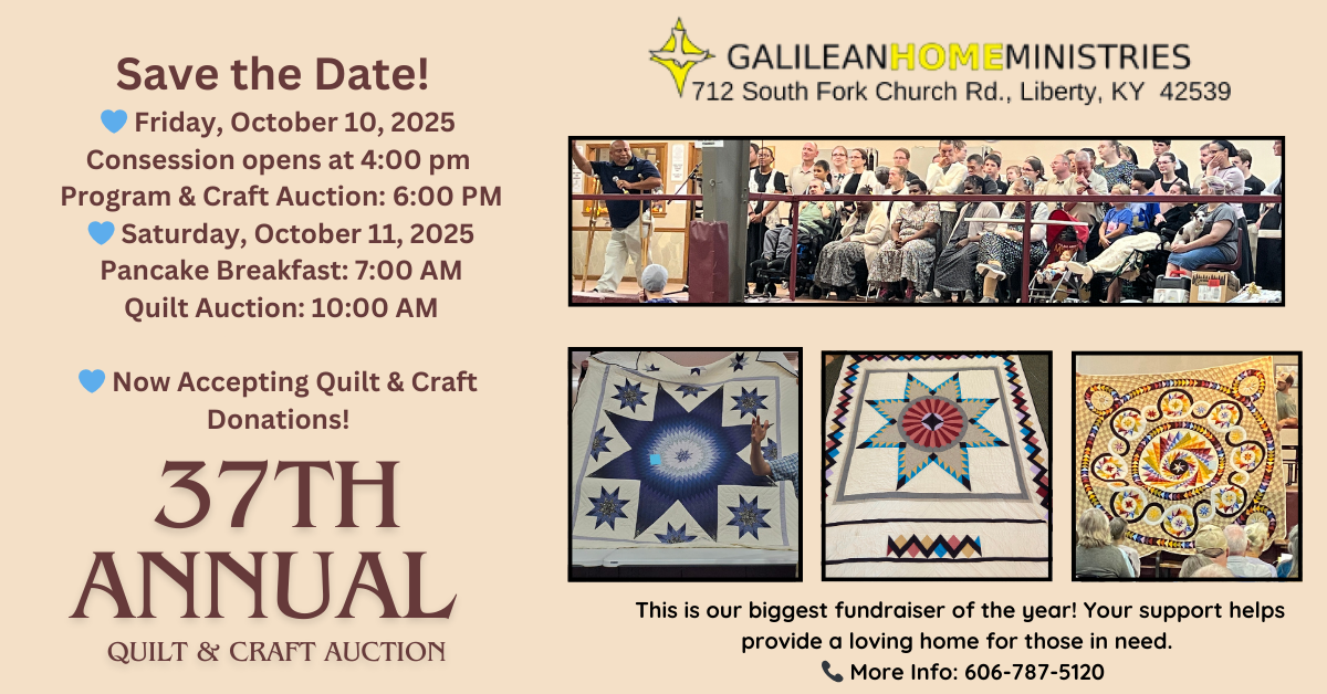 Galilean Home Quilt Auciton