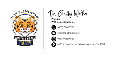 Dr. Walker's Contact Info