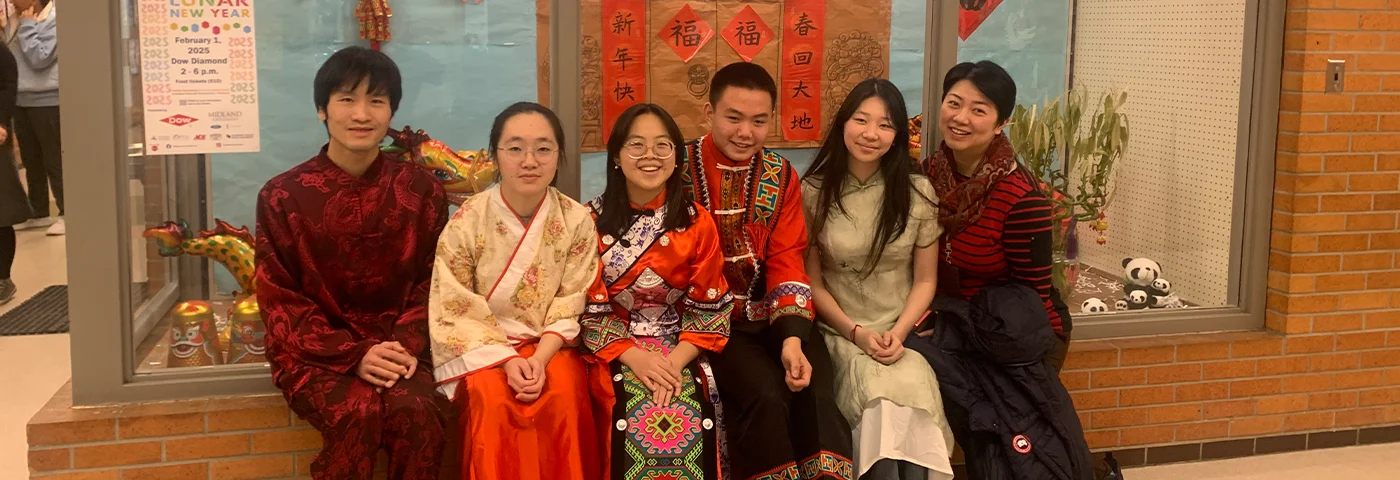 Lunar New Year Celebration at woodcrest. Enroll today for opportunities like this at https://www.midlandps.org/enrollment