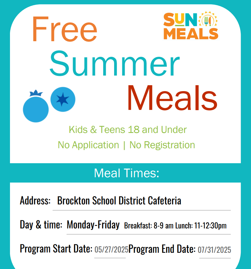 Summer meals advertisement image