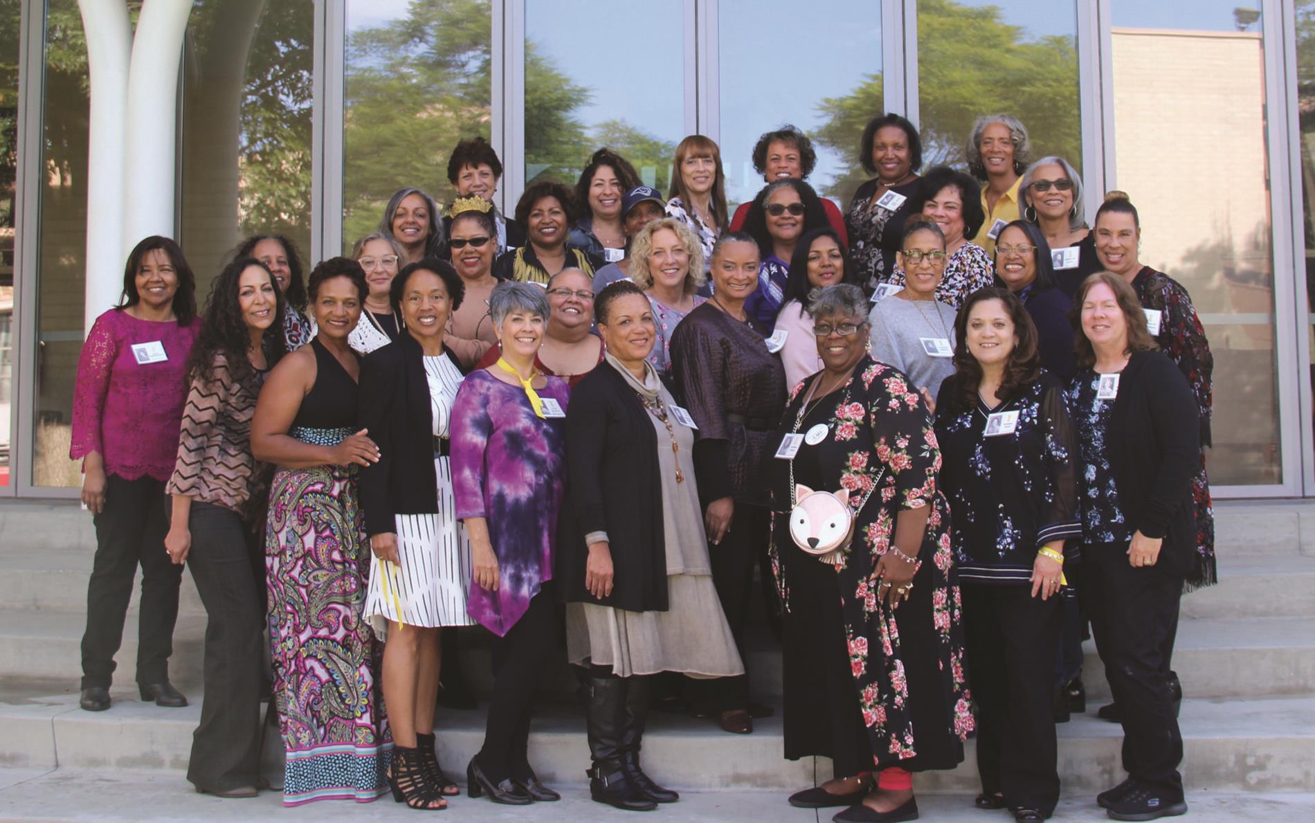 group of alumni at reunion