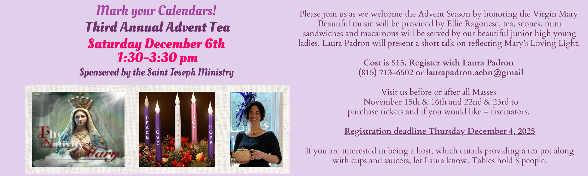 Advent Tea December 2025