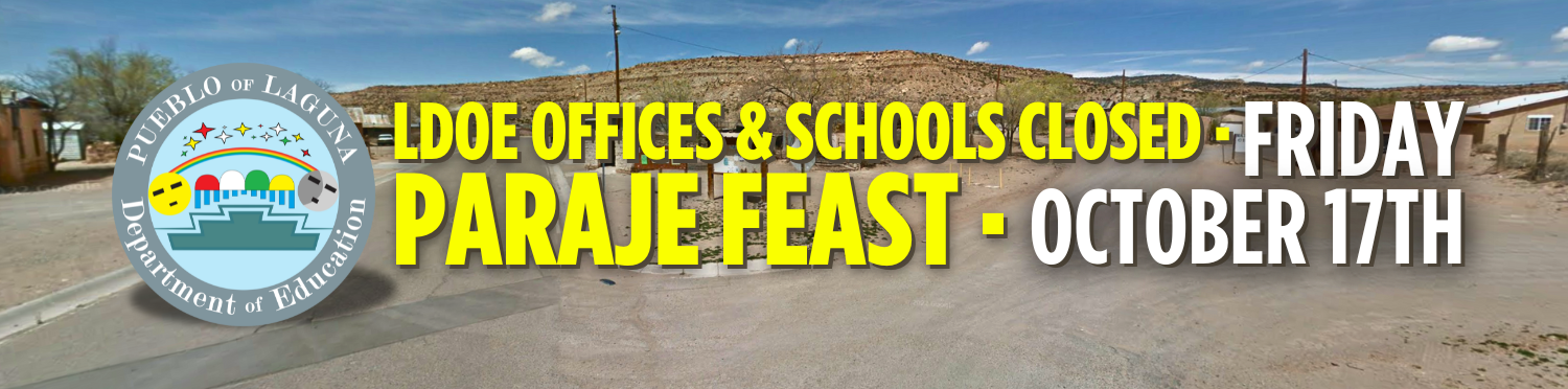 Paraje Feast LDOE Closed