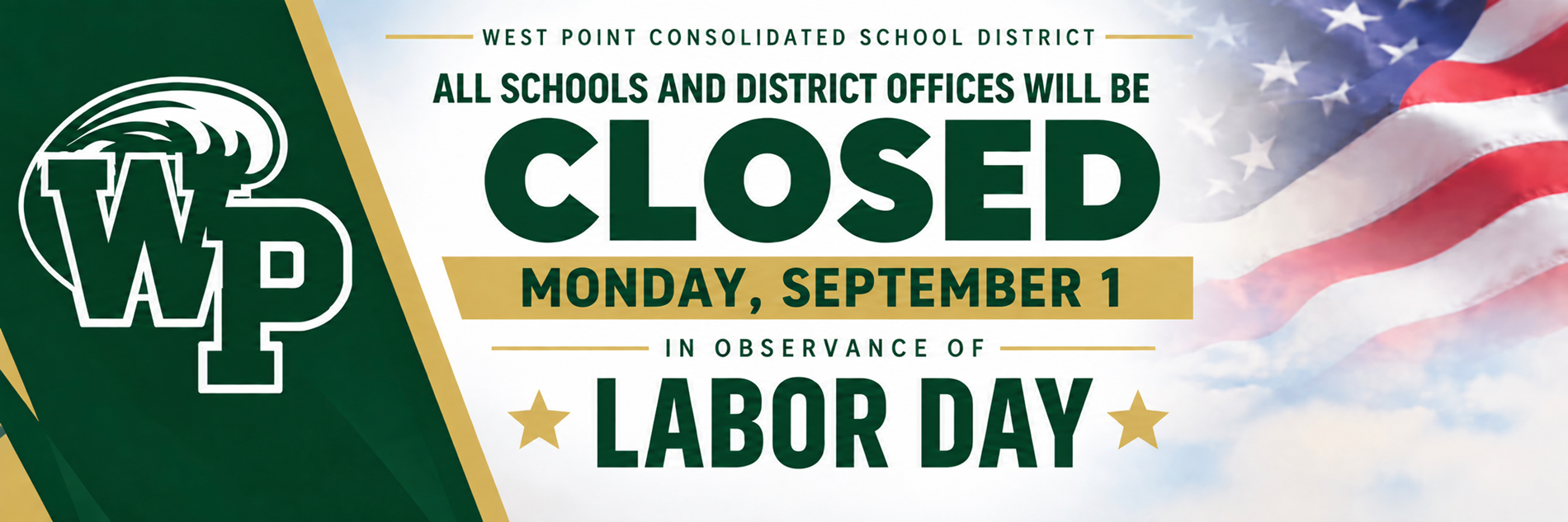 Labor Day Observation 
