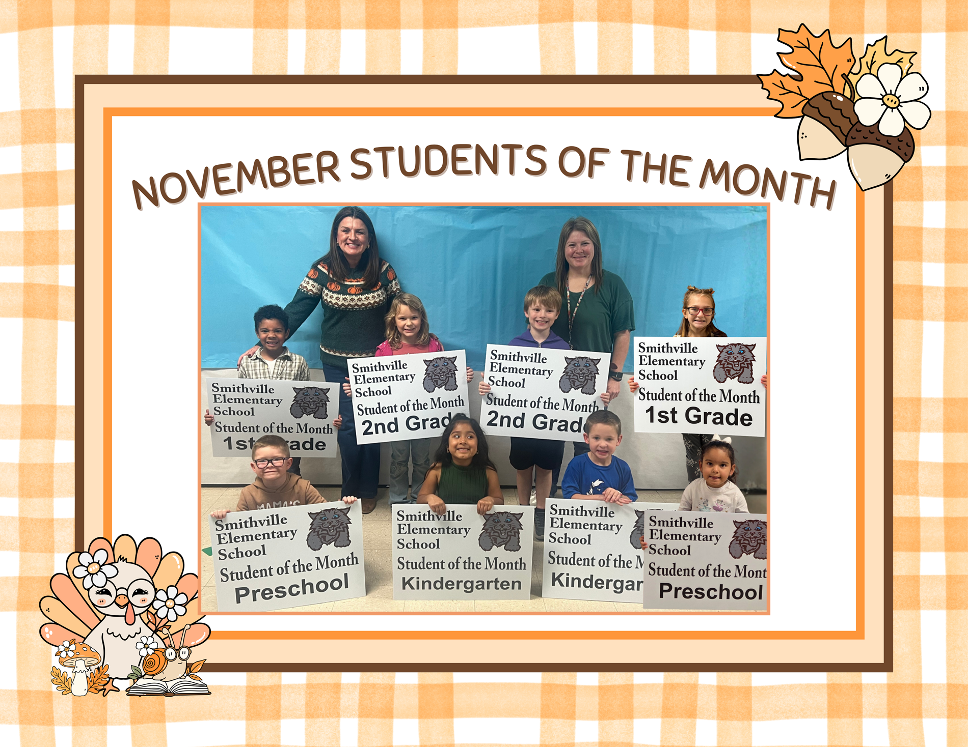 November students of the month