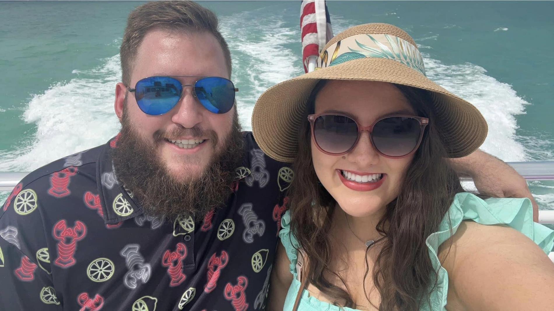 My husband and myself from our trip to Key West