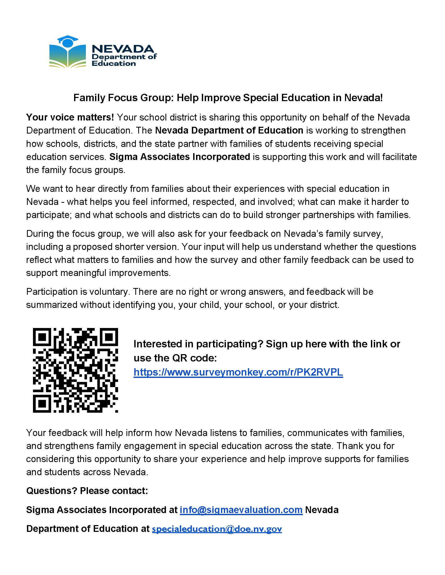 Family Focus Group