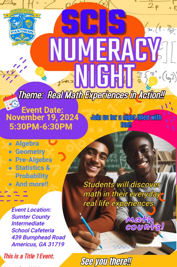 Math Night Nov. 19th 