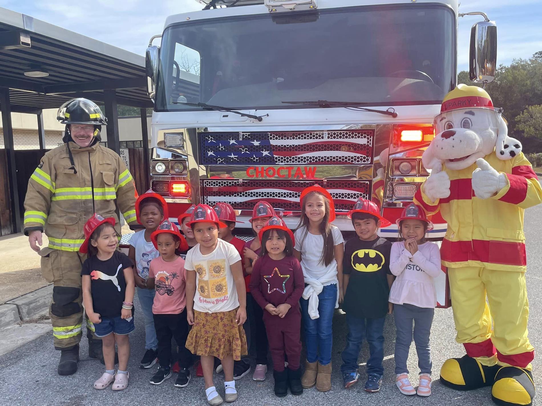 Oct 2023 Choctaw Fire Department Visit