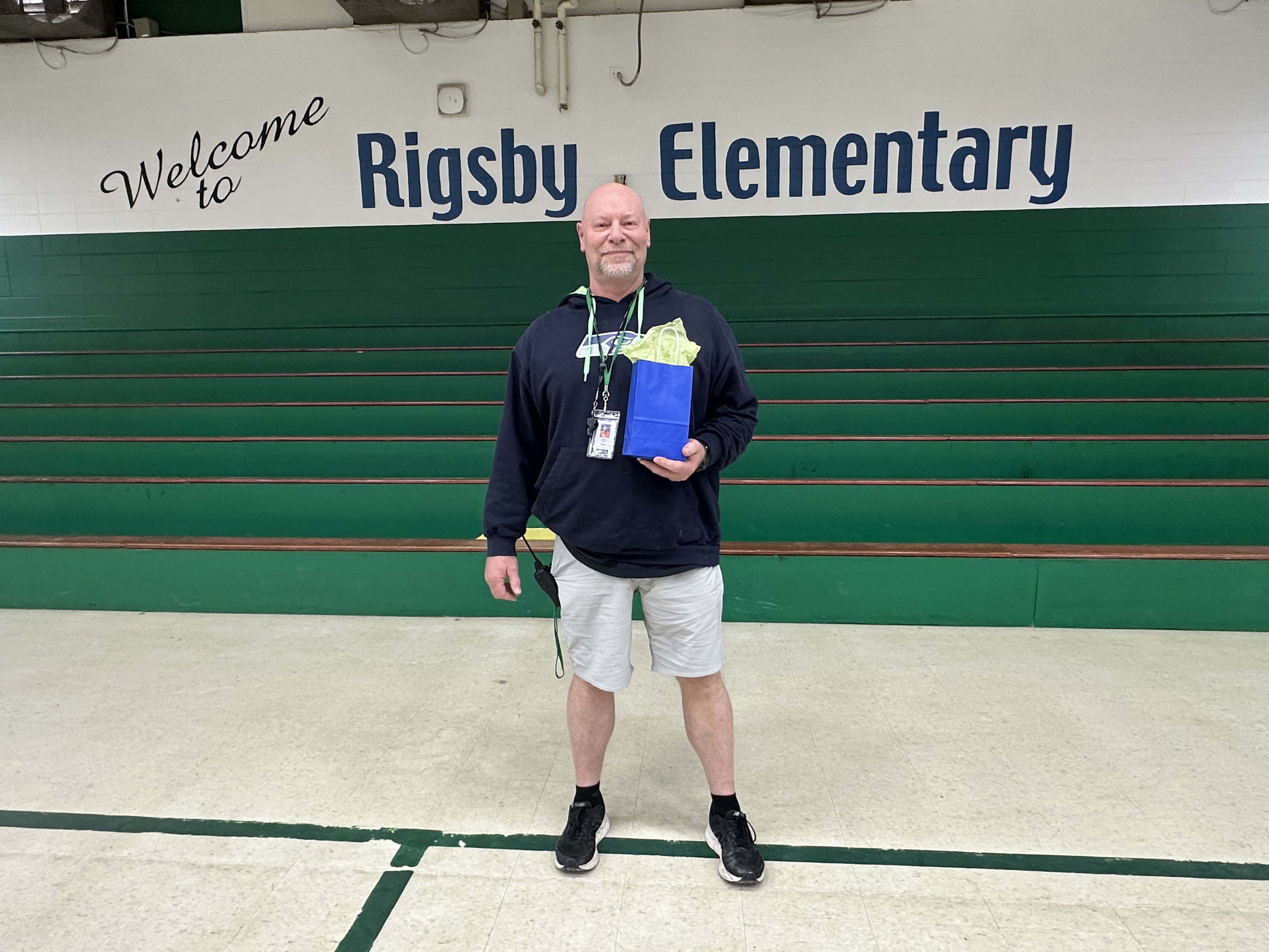 Coach Moors is the PE teacher at CBR. 