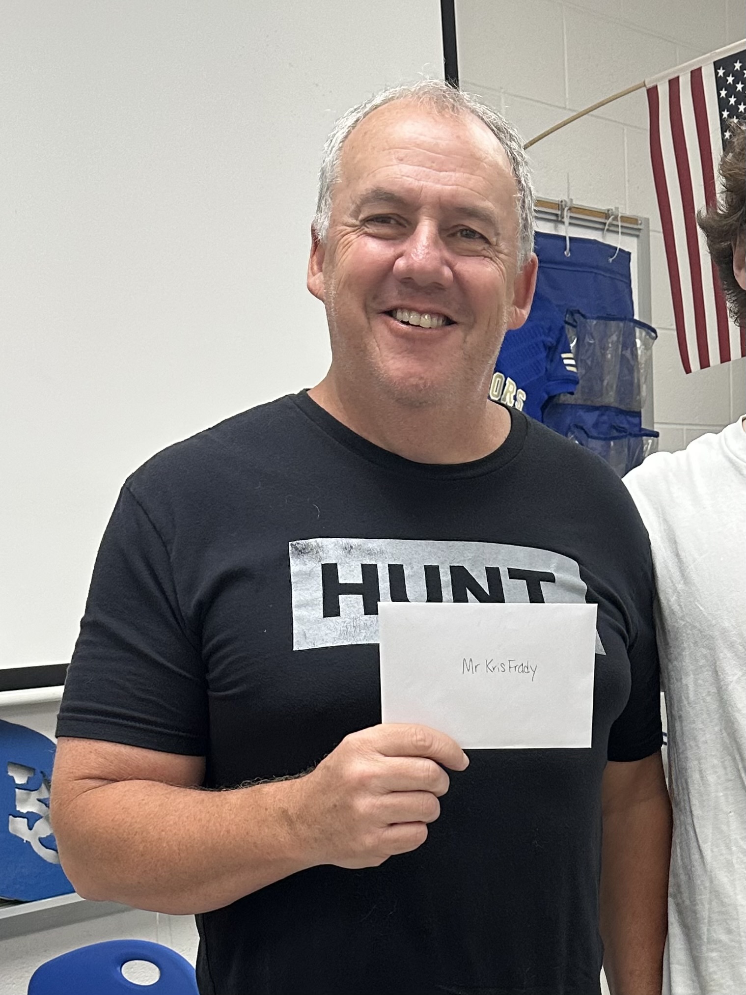Mr Chris Frady was the overall Biggest Loser for the district. Congratulations on a job well done. 