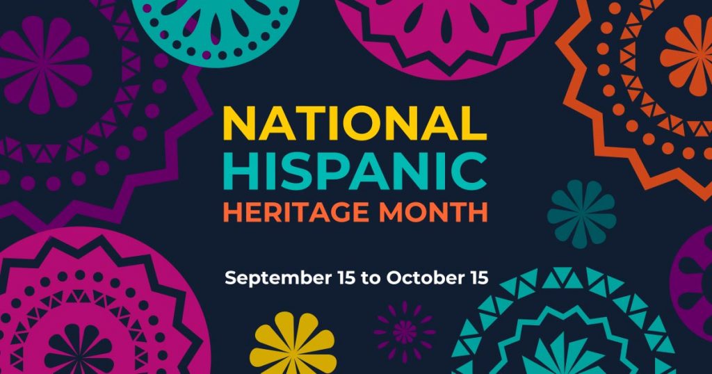 National Hispanic Heritage Month Graphic