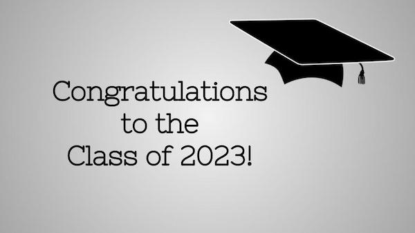 Congratulations to the Class of 2023