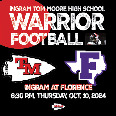 Ingram Tom Moore football wins first game