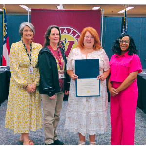 (L-R) Nikki Goodwin, Debbie Thompson, Norma Croft & Shikima Johnson