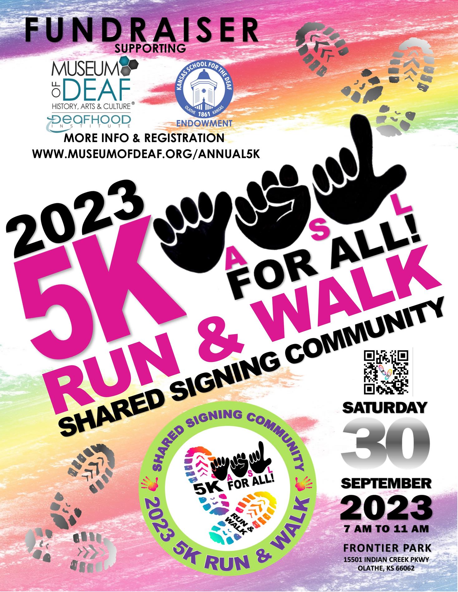 2023 First 5K ASL Run/Walk Fundraiser
