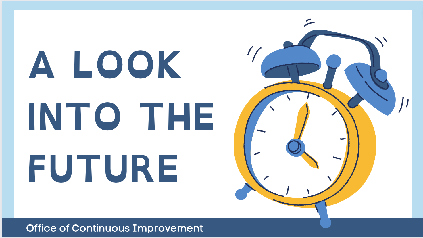 Continuous Improvement Look into the Future