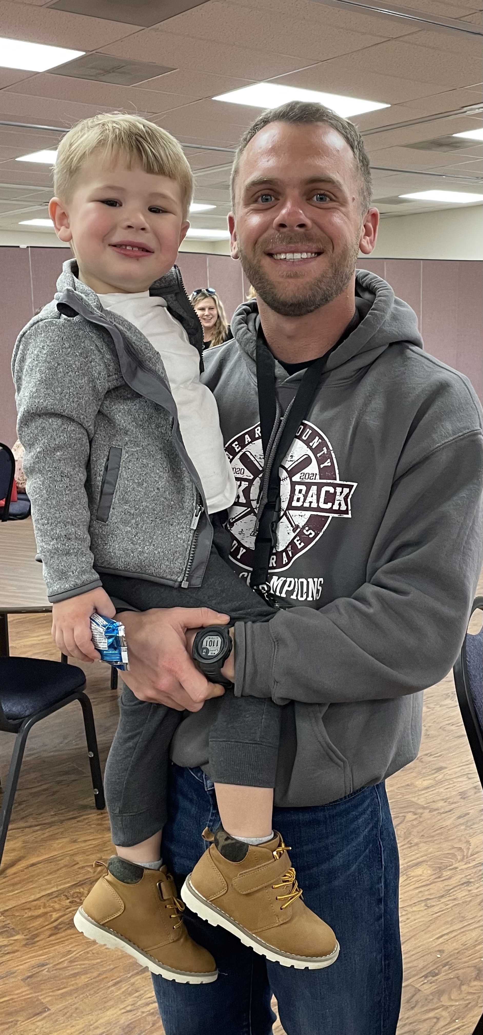 picture of will young and his son cal