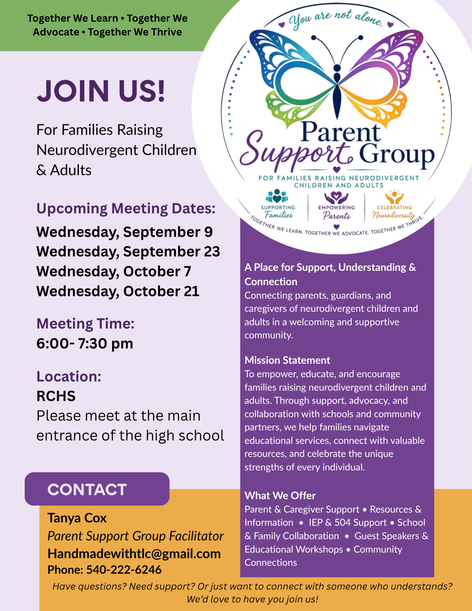 Parent Support Group