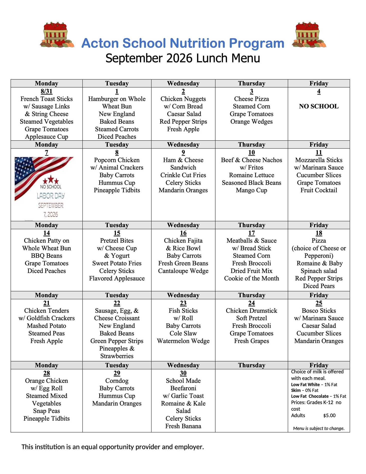 sept lunch