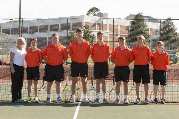 Boys tennis team