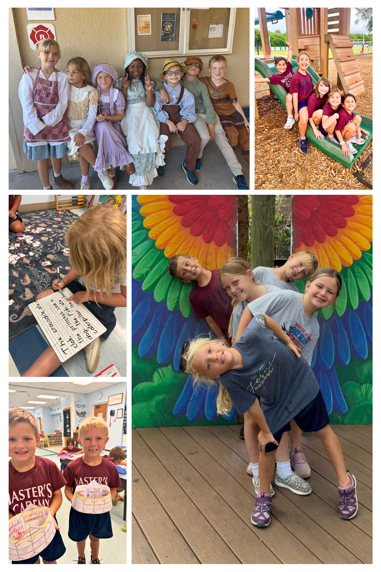 Lower School Students Smiling