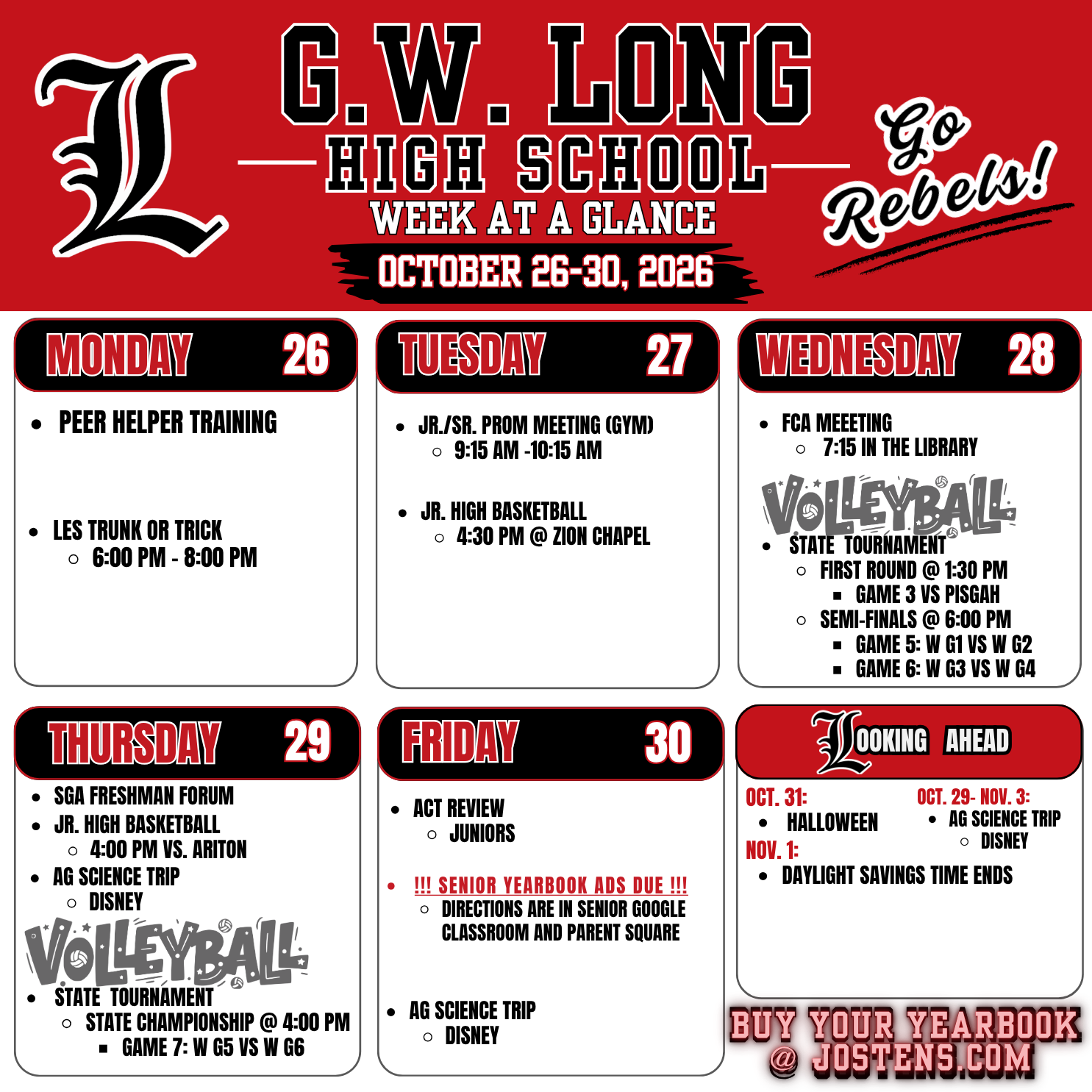 Week at a Glance